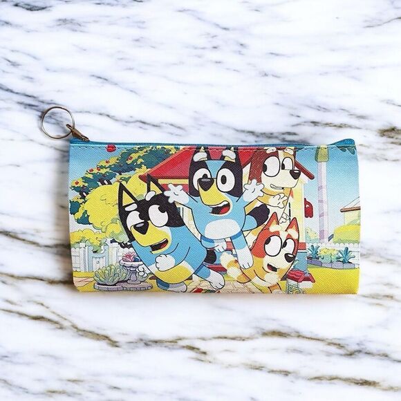 Bluey Family Blue Pencil Case - Picture 1 of 2